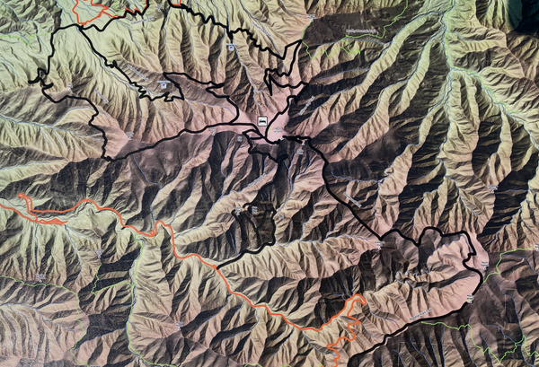 Smokies Mt. LeConte Lidar Special 12"x18"