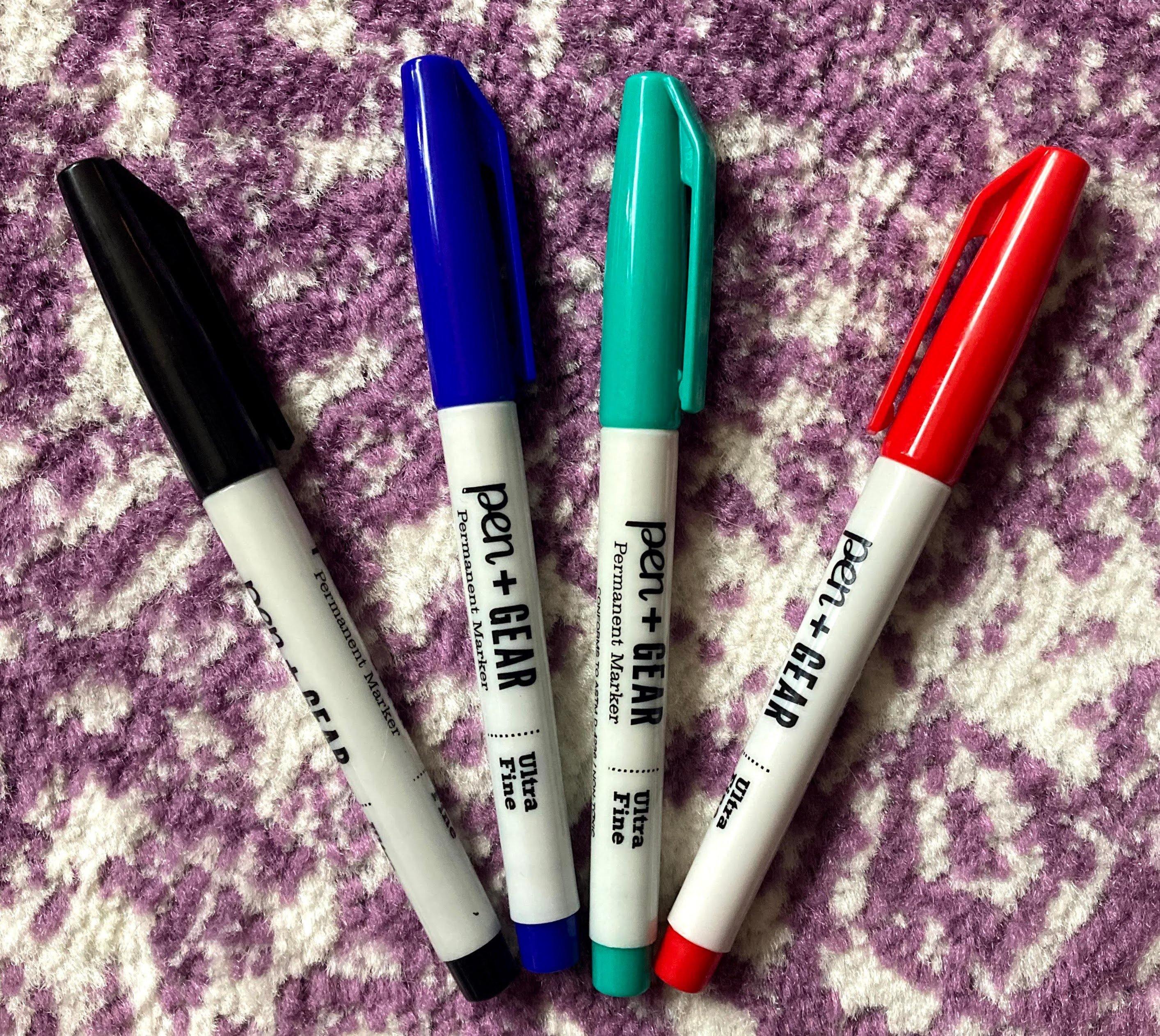 Sharpie Pen Gear Walmart Pen+Gear Fine Chisel Dual-Tip Markers